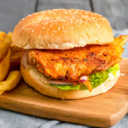 Chicken Kebab Burger